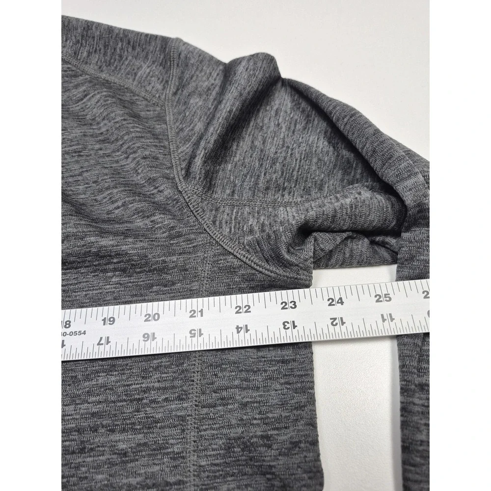 Vineyard Vines Performance Pullover Mens Large Gray 1/4 Zip Long Sleeve Athletic